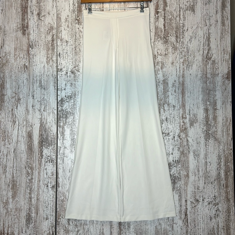 Clio Peppiatt Bridal Wide Leg Trousers NWT size Medium